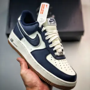 Nike Air Force 1 Low College Pack Navy White DQ7659-101 For Sale