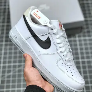 Nike Air Force 1 Low White Black-Light Bone-Ember Glow For Sale
