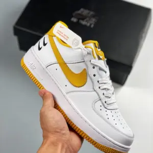Nike Air Force 1 Low White Yellow DH2947-100 For Sale
