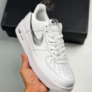 Nike Air Force 1 Low Zig Zag White Black DN4928-100 For Sale
