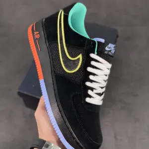 Nike Air Force 1 Peace and Unity BlackHyper Crimson DM9051-001 For Sale