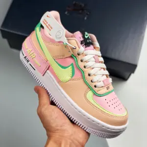 Nike Air Force 1 Shadow Arctic Punch Barely Volt-Crimson Tint For Sale