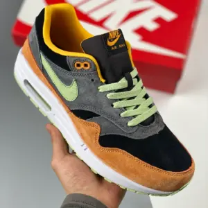 Nike Air Max 1 Ugly Duckling Anthracite Honeydew-Black-Kumquat For Sale