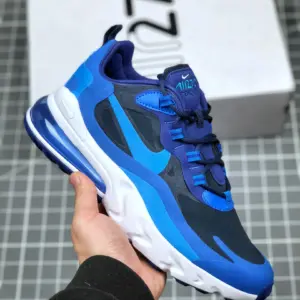Nike Air Max 270 React Blue Void Photo Blue-Game Royal For Sale