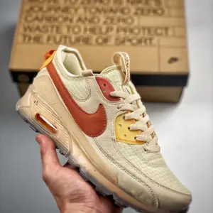 Nike Air Max 90 Terrascape White Hot Curry-Fuel Orange For Sale