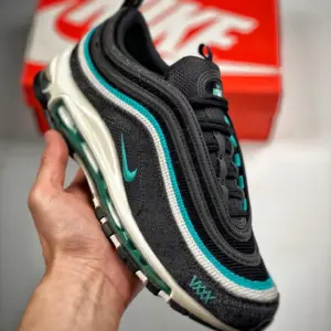 Nike Air Max 97 Black Sport Turquoise-White DN1893-001 For Sale