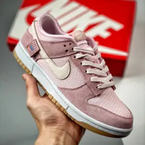 Nike Dunk Low WMNS Teddy Bear Light Soft Pink DZ5318-640 For Sale