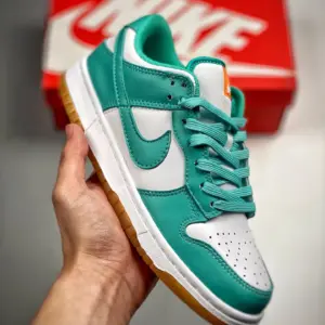 Nike Dunk Low White Turquoise Green Orange DV2190-100 For Sale