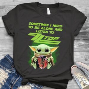 Sometimes I Need To Be Alone And Listen To Zz Top Scaled T Shirt