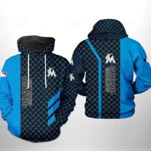 Gucci Mlb Miami Marlins Type 698 Luxury Hoodie Outfit Fashion Brand