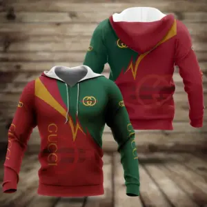 Gucci Red Type 678 Hoodie Outfit Luxury Fashion Brand