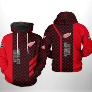 Gucci Detroit Red Wings Type 333 Hoodie Fashion Brand Luxury Outfit