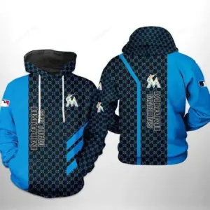 Gucci Mlb Miami Marlins Type 130 Hoodie Outfit Luxury Fashion Brand