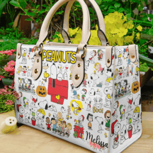 Snoopy Women Leather Hand Bag