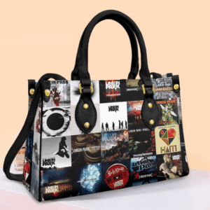 Linkin Park Women Leather Hand Bag