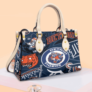 Detroit tigers Women Leather Hand Bag