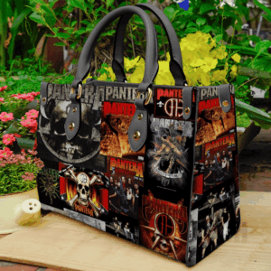 Pantera Band Women Leather Hand Bag