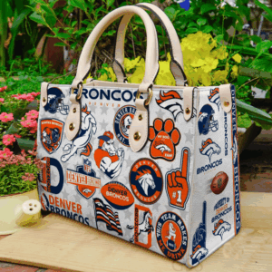 Denver Broncos 2 Women Leather Hand Bag