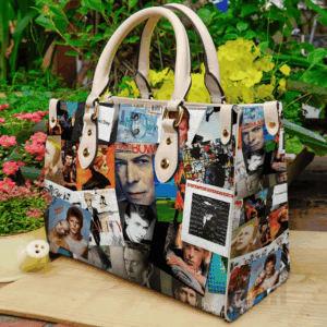 David Bowie Women Leather Hand Bag