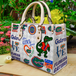 Florida Gators 2 Women Leather Hand Bag