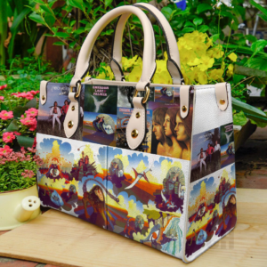Emerson, Lake &amp; Palmer Women Leather Hand Bag
