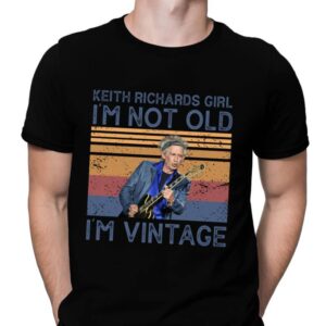 Keith Richards Girl Im Not Old T Shirt