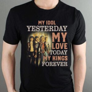 Led Zeppelin My Idol Yesterday My Love Today My King Forever T Shirt