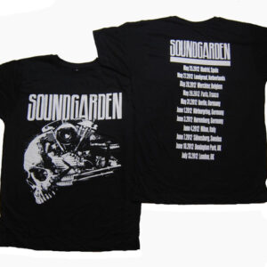 Soundgarden Engine Head European Tour 2012 T Shirt