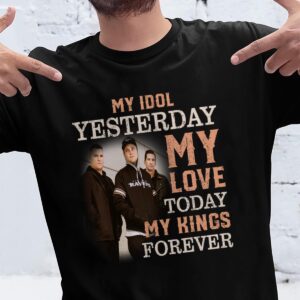 The Amity Affliction My Idol Yesterday My Love Today My King Forever T Shirt