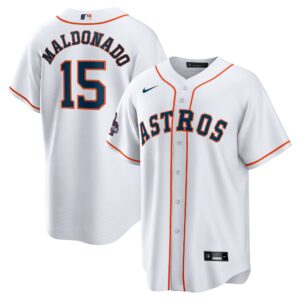 Mart&iacute;n Maldonado Houston Astros Nike Home 2022 World Series Champions Replica Player Jersey - White