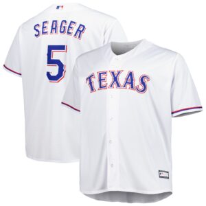Corey Seager Texas Rangers Big &amp; Tall Replica Player Jersey - White