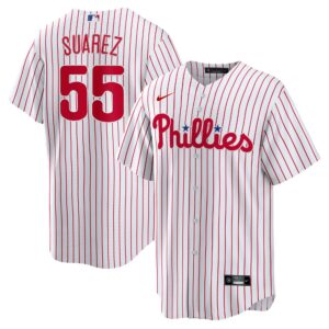 Ranger Su&aacute;rez Philadelphia Phillies Nike Home Replica Player Jersey - White