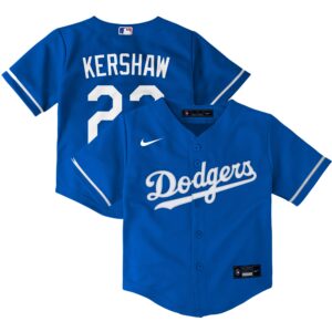 Clayton Kershaw Los Angeles Dodgers Nike Toddler Alternate Replica Player Jersey - Royal