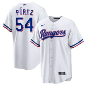 Mart&iacute;n P&eacute;rez Texas Rangers Nike Home Replica Player Jersey - White