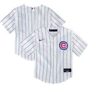 Chicago Cubs Nike Toddler Home Replica Team Jersey - White