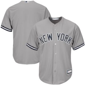 New York Yankees Big &amp; Tall Replica Team Jersey - Gray