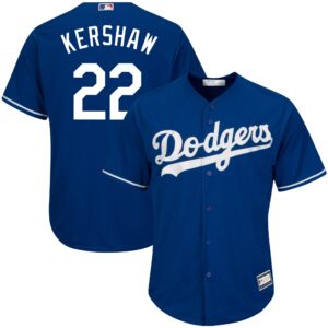 Clayton Kershaw Los Angeles Dodgers Big &amp; Tall Replica Player Jersey - Royal