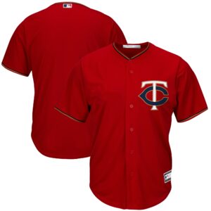 Minnesota Twins Big &amp; Tall Replica Team Jersey - Red