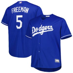 Freddie Freeman Los Angeles Dodgers Big &amp; Tall Replica Player Jersey - Royal