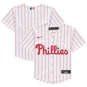 Philadelphia Phillies Nike Preschool Home Replica Team Jersey - White