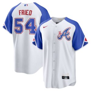 Max Fried Atlanta Braves Nike 2023 City Connect Replica Player Jersey - White