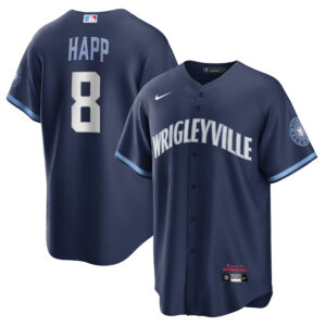 Ian Happ Chicago Cubs Nike City Connect Replica Player Jersey - Navy