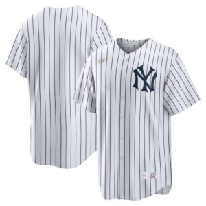 New York Yankees Nike Home Cooperstown Collection Team Jersey - White