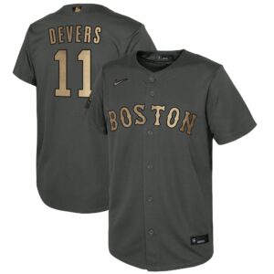 Rafael Devers Boston Red Sox Nike Youth 2022 Mlb All-Star Game Replica Player Jersey - Charcoal