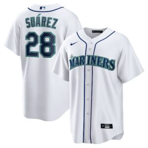 Eugenio Su&aacute;rez Seattle Mariners Nike Home Replica Player Jersey - White