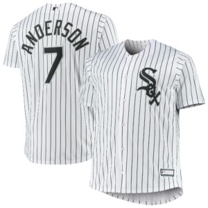 Tim Anderson Chicago White Sox Big &amp; Tall Replica Player Jersey - White