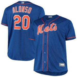 Pete Alonso New York Mets Big &amp; Tall Replica Player Jersey - Royal