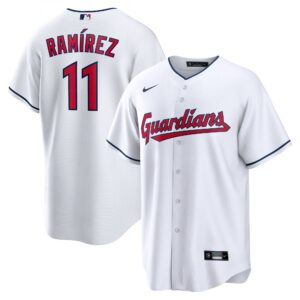 Jos&eacute; Ram&iacute;rez Cleveland Guardians Nike Replica Player Jersey - White