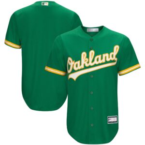 Oakland Athletics Big &amp; Tall Replica Team Jersey - Kelly Green