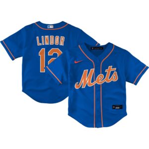 Francisco Lindor New York Mets Nike Infant Alternate Replica Player Jersey - Royal
